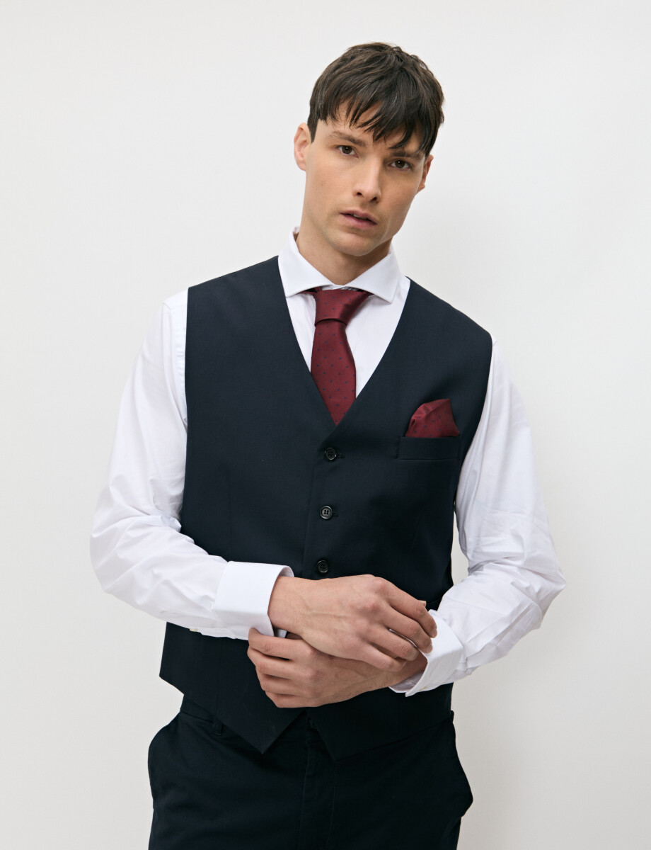 470699 CHALECO VESTIR HARRINGTON LABEL Azul Oscuro