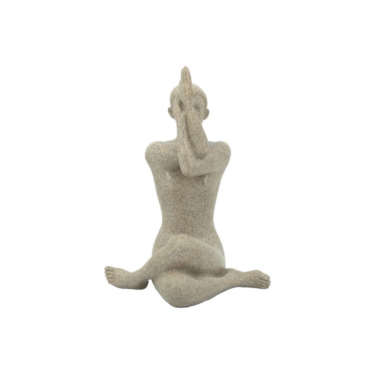 FIGURA DE YOGA LOTO DECORATIVA 18x13.5x24.CM 
