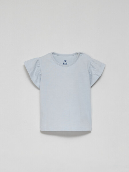 Remera volados Celeste
