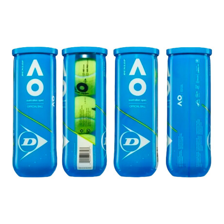 PELOTA DUNLOP TENIS AUTRA OPEN X3 Blue