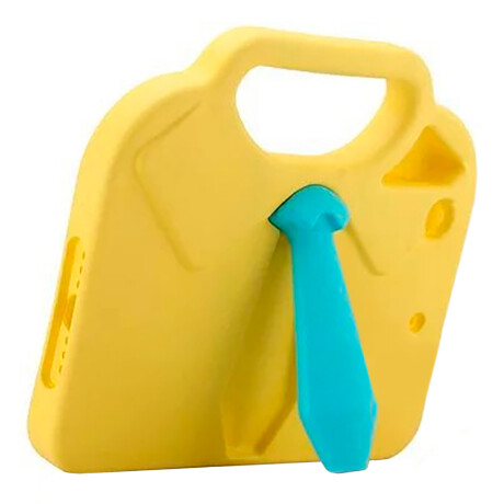 Estuche Soporte Amy Tie Para Tablet Samsung Galaxy 7 AMARILLO-CELESTE