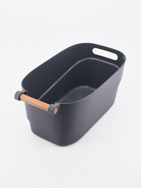 CAJA ORGANIZADORA 10LTS GRIS GRIS