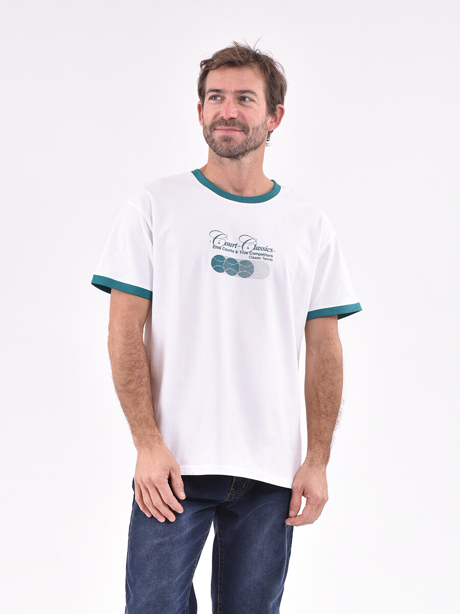 REMERA ROGER - BLANCO 