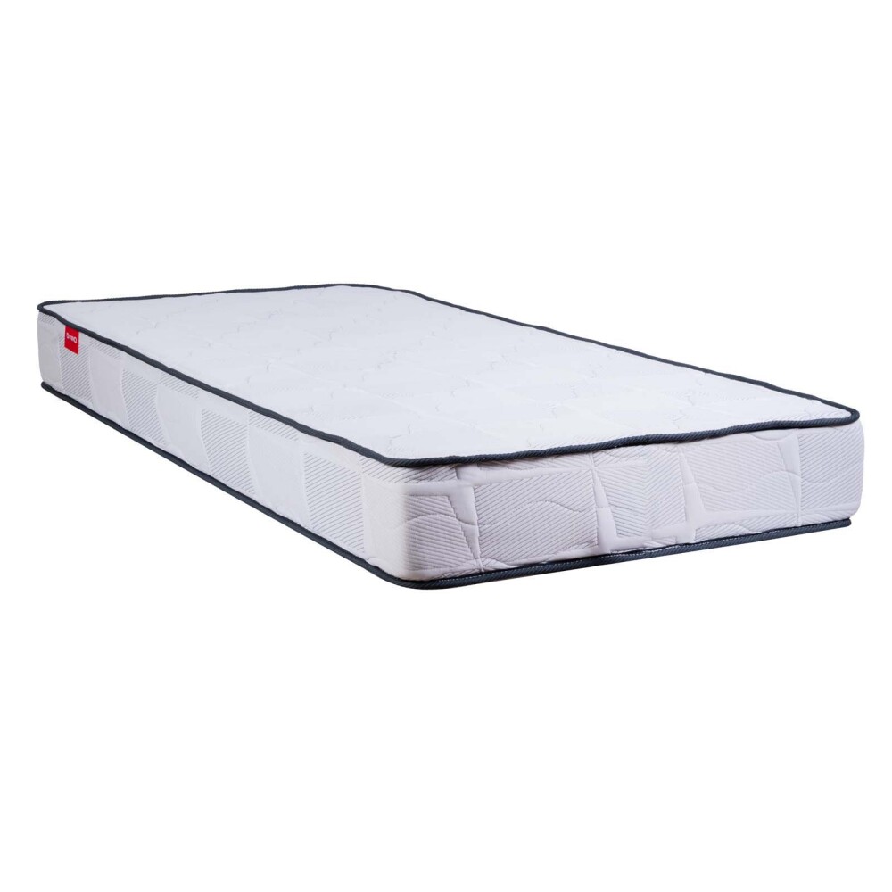 COLCHÓN 1 1/2 PLAZA ESPUMA BLANCO JAZMIN