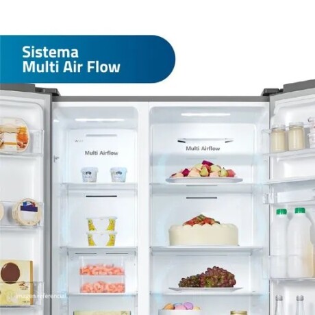 Heladera Side By Side 560 Lts Indurama RI-788D Heladera Side By Side 560 Lts Indurama RI-788D