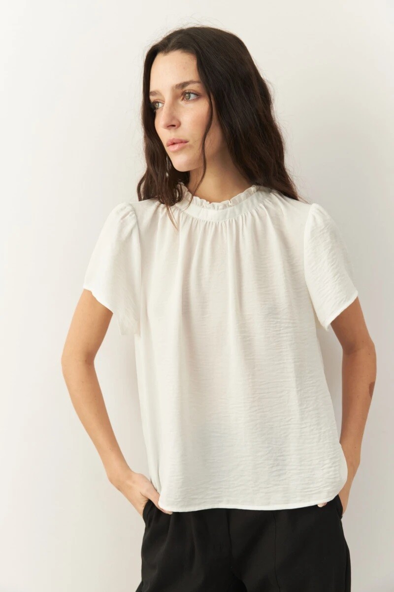 BLUZA DANIEL CASSIN DUNNY - BLANCO 