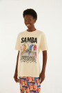 REMERA SAMBA Beige