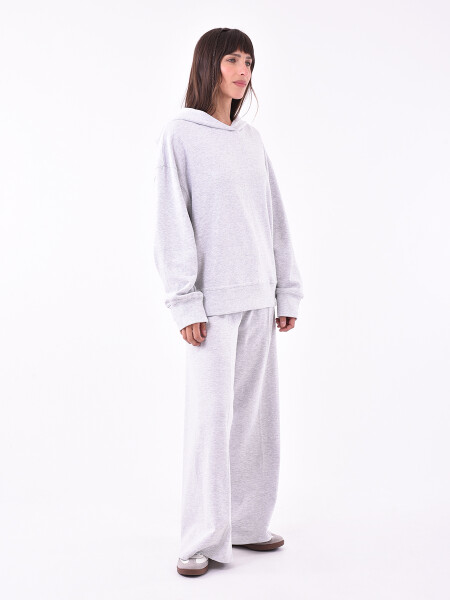 HOODIE DELFINO GRIS MELANGE M