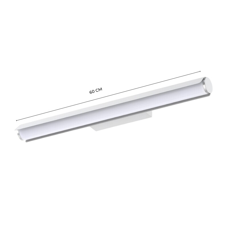 MOLLIS 60CM Luminaria de Pared Mollis Blanca