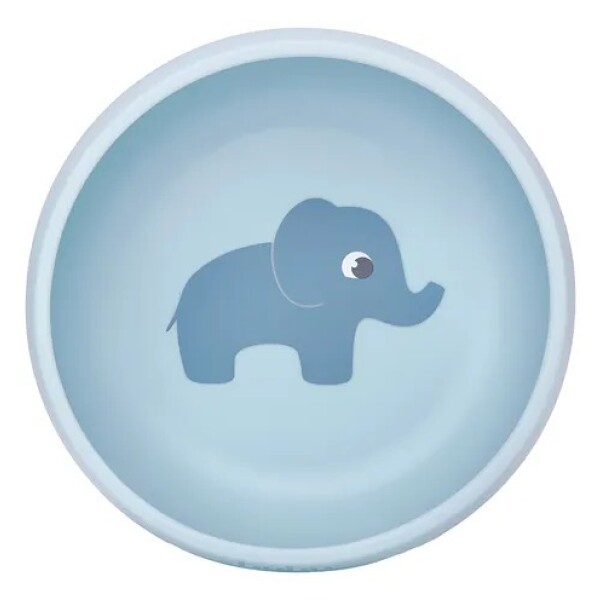 Bowl con ventosa silicona BUBA cloudy celeste