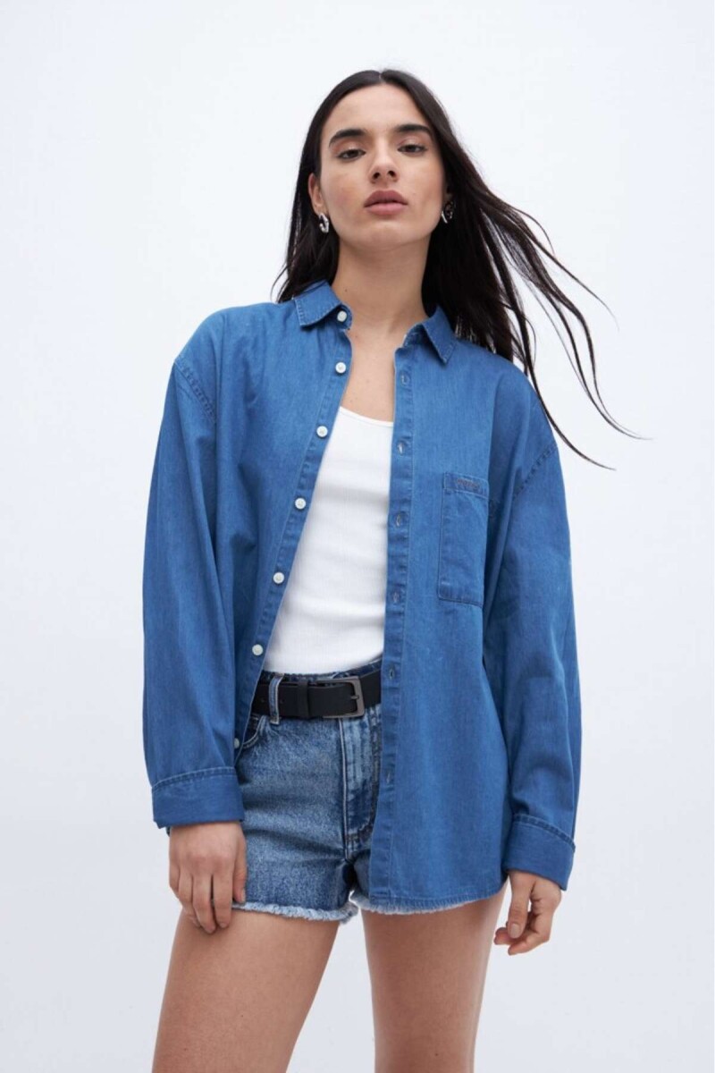 Camisa Ursula - Blue 