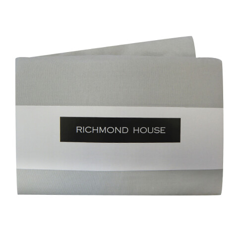 Juego Sábanas Queen Size Richmond House Lisas 100% Microfibra GRIS