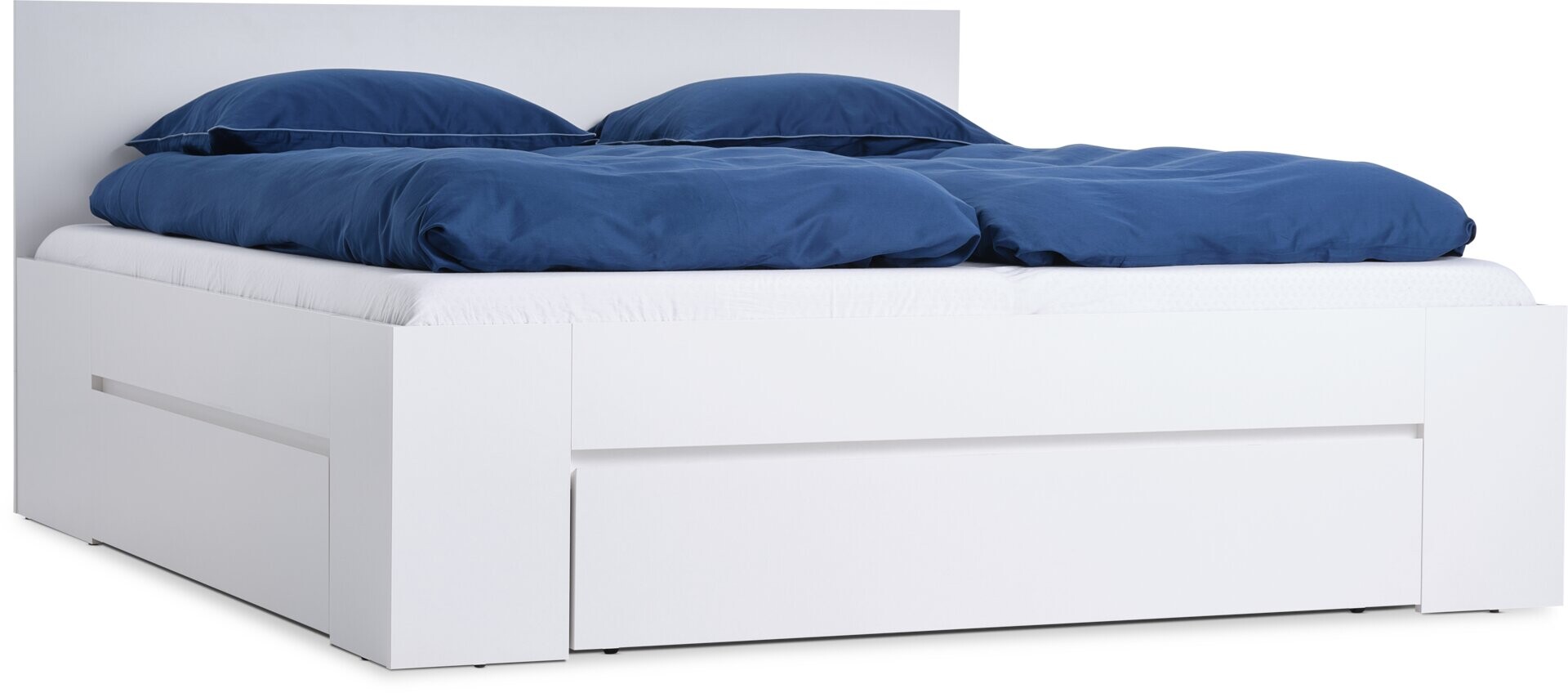Estructura cama LIMFJORDEN King 180x200 3 cajones blanco 