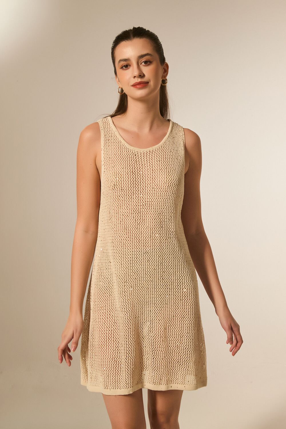 Vestido Rasteri Dorado