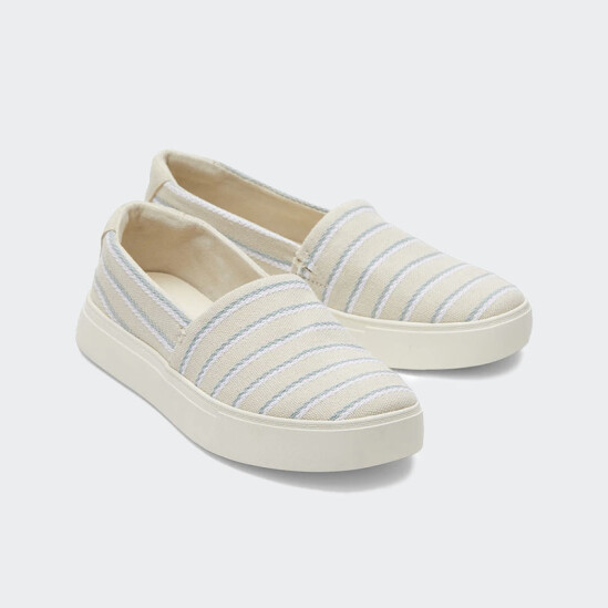 Calzado Toms Slip On Beige