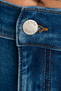 Jean Flared Wide Leg Denim