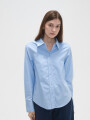 Camisa Rasama Celeste Claro