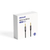 Cable auxiliar Unicell 3.5mm de 1 metro color negro Cable Auxiliar Unicell 3.5mm De 1 Metro Color Negro