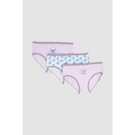 Pack x3 bombachas disney Lila