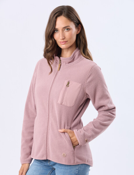 CAMPERA DE MICROPOLAR Rosa