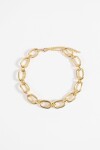 Collar eslabones dorado