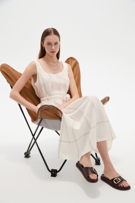 Vestido Caroa Marfil / Off White