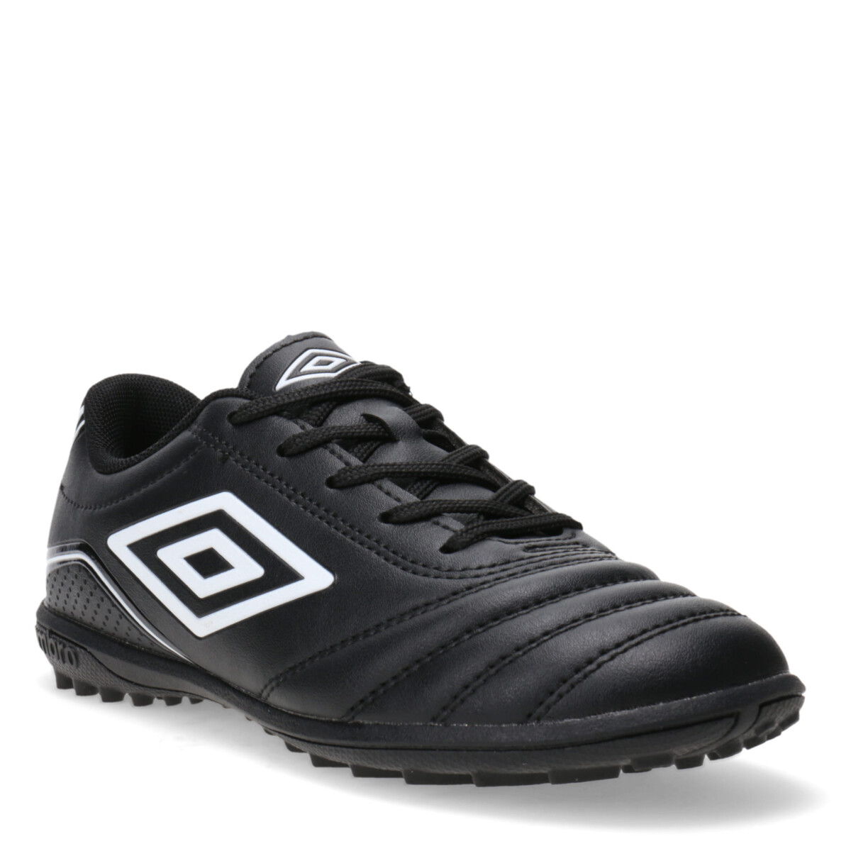 Championes de Niños Umbro Fútbol 5 Classico II TF - Negro - Blanco 