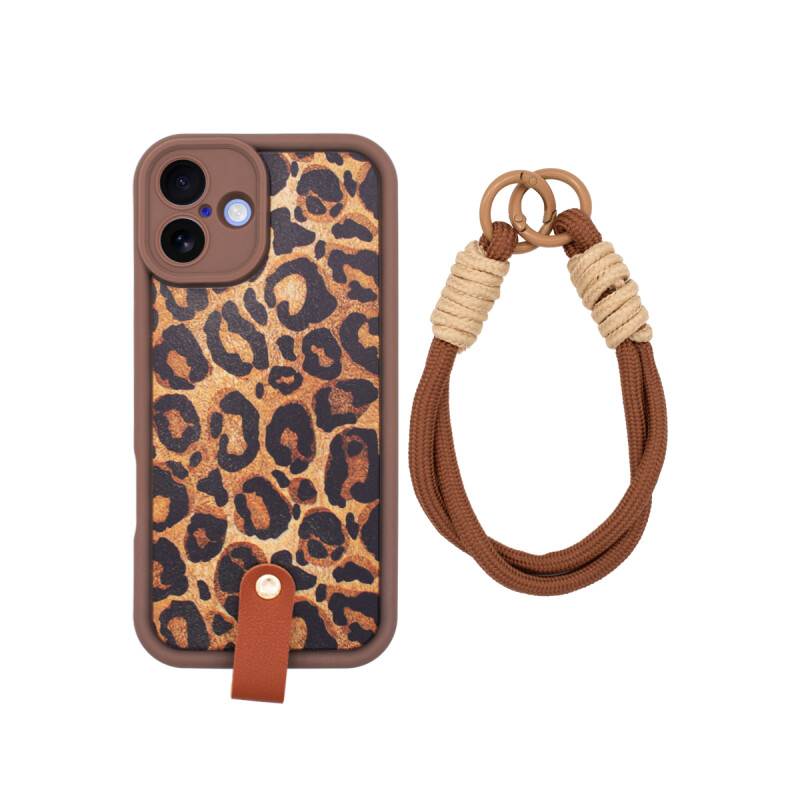 Protector para iPhone 16 Plus diseño animal print Protector Para Iphone 16 Plus Diseño Animal Print