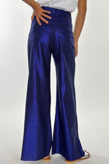 PANTALON JACINTO METALIZADO Azul