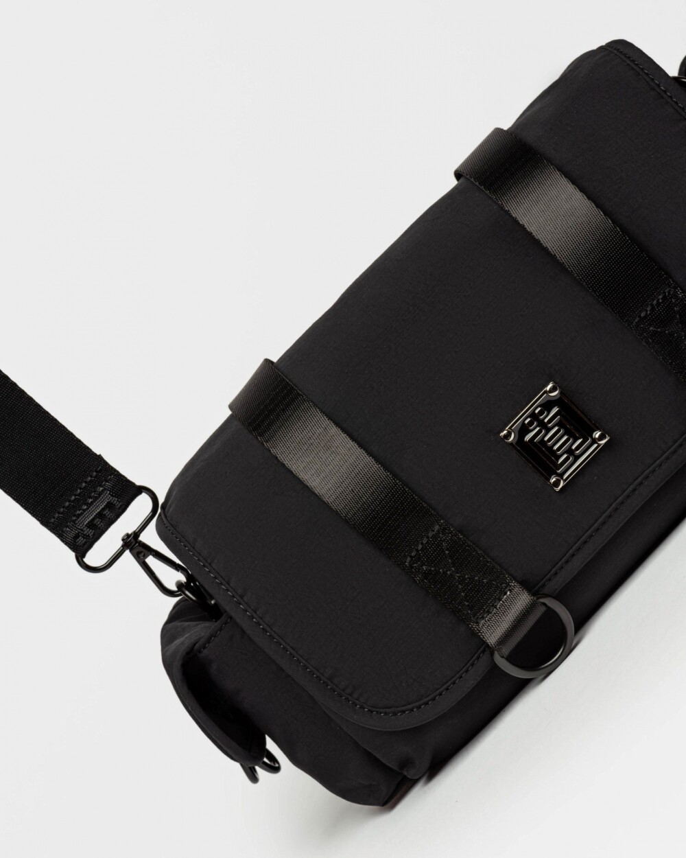 Bandolera Sunrise gang en nylon Negro