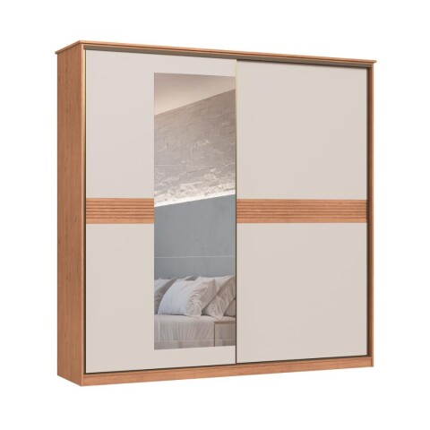 Ropero 2 puertas correderas MASTER NEW Cedro/Blanc Ropero 2 puertas correderas MASTER NEW Cedro/Blanc