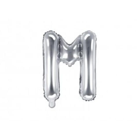 Letra Inflable Plateada M