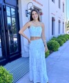 Pollera Broderie blanco