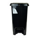 Tarro de residuos 40L con pedal NEGRO