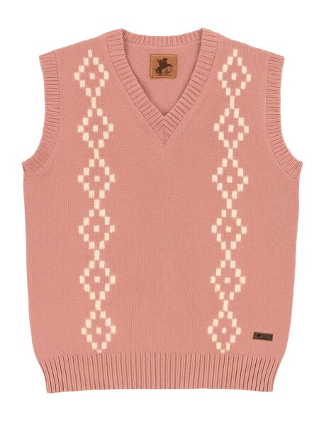 Chaleco Pampa Unisex Rosa