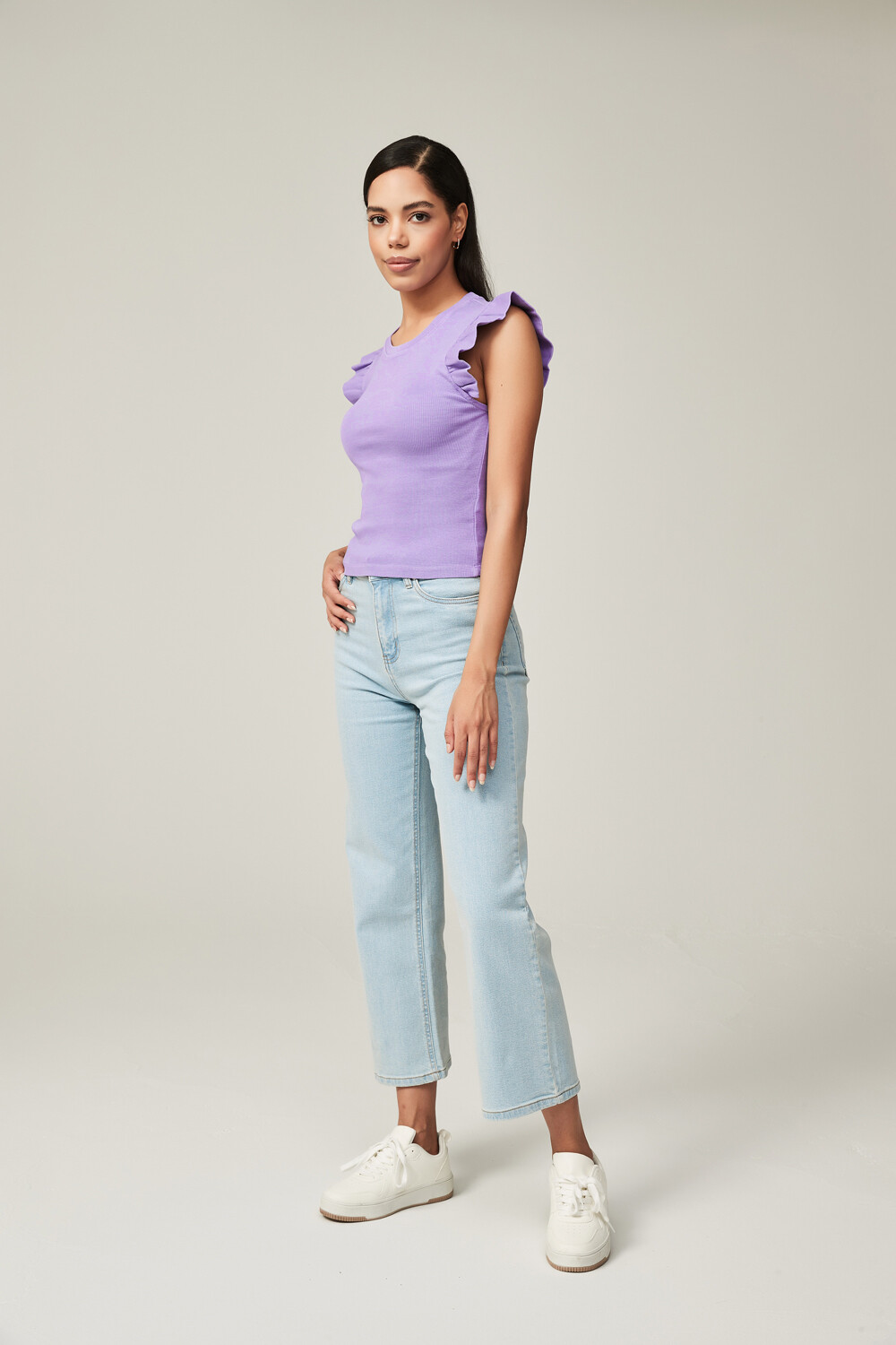 Musculosa Zinaida Lila