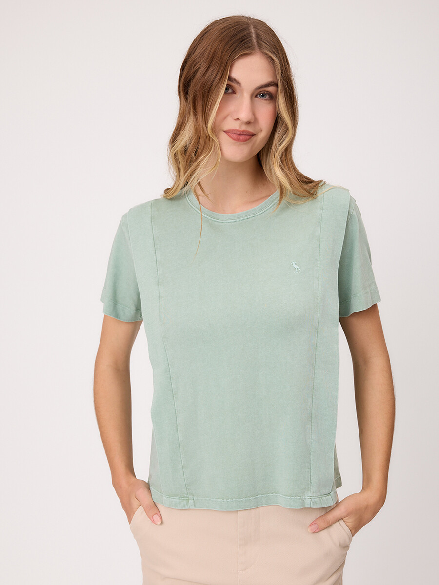 T-SHIRT MISSIA POLANCO - Verde 