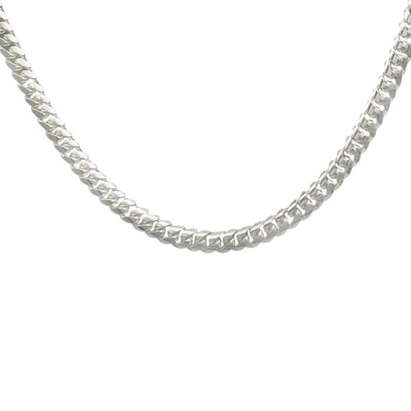 Cadena Cubana-Plata 925-Sin Piedra-CD3071 Sinpiedra