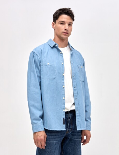 Camisa Brad Light Blue