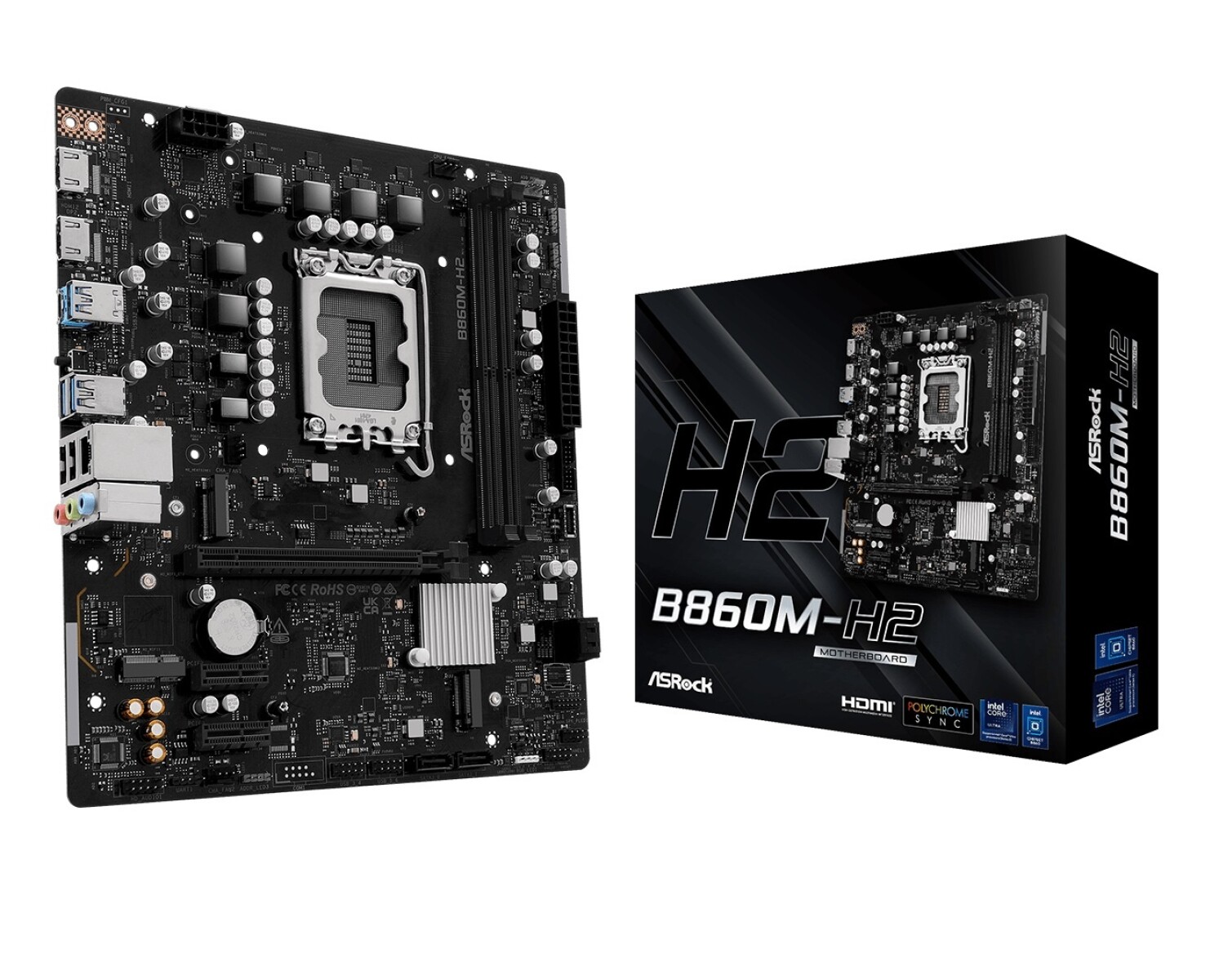 Mother Asrock B860M-H2 Lga 1851 