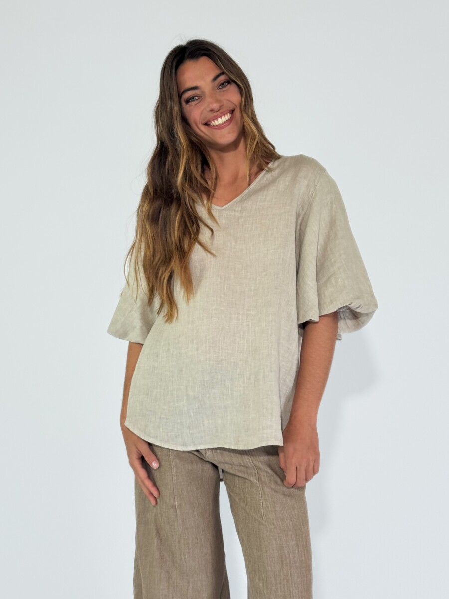 BLUSA LERICCI - BEIGE 