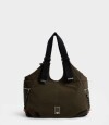 Cartera Shopper Verde Kaki