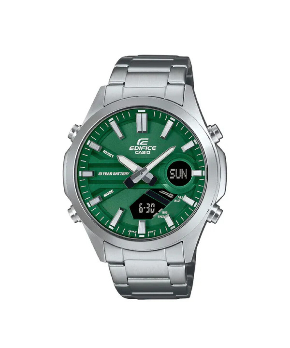 Reloj Casio Edifice EFVC120D 3ADF para hombre en acero - Verde 
