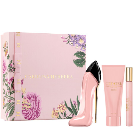 Cofre Carolina Herrera Good Perfume Girl Blush 80ml + Body Lotion 100ml + Mgsp Cofre Carolina Herrera Good Perfume Girl Blush 80ml + Body Lotion 100ml + Mgsp