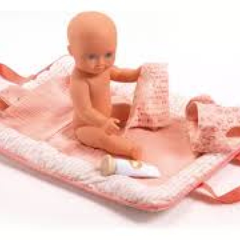 DJCAMBIADOR Cambiador De Bebe Pink Peak Pomea Djeco