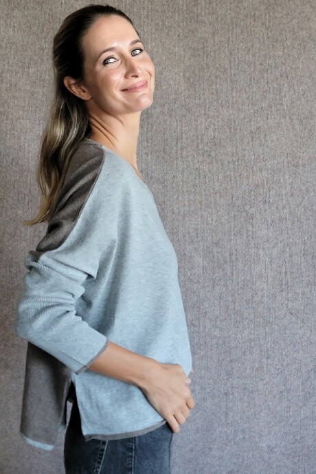 Sweater Pilar Gris Tostado