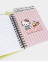 Anotadores Cuadernos y Memos Licencias Cuaderno A5 "hello Kitty" - Rojo Medio