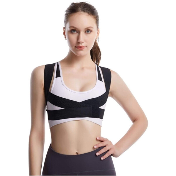 Corrector De Postura Y Lumbar Ortopédica Espalda Trabajo Variante Talla M
