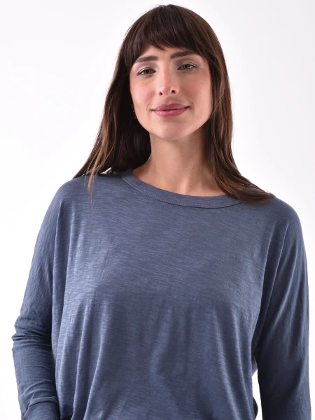 REMERA SANTOU AZUL PIEDRA