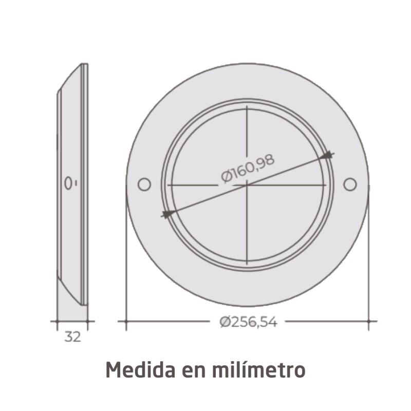 LUMINARIA SUBACUATICA ADO BLANCO 18W BL CALIDO 12V LUMINARIA SUBACUATICA ADO BLANCO 18W BL CALIDO 12V